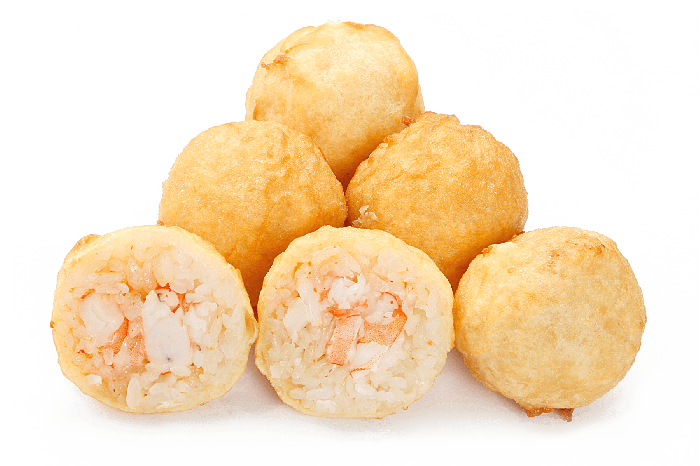 Рисовые шарики (креветки)