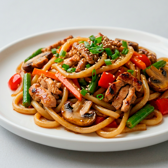 WOK c курицей
